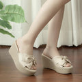 Bow Espadrille Wedge
