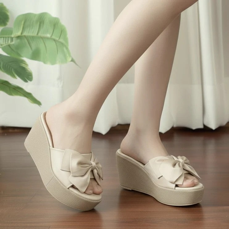 Bow Espadrille Wedge