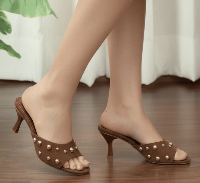 Studded Heel
